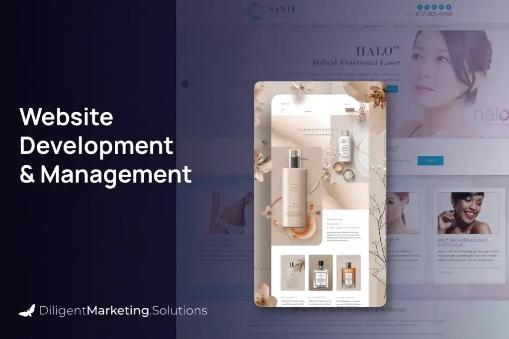 The Diligent Marketing Solutions team delivering web, search, paid, creative, and AI services from one point balance